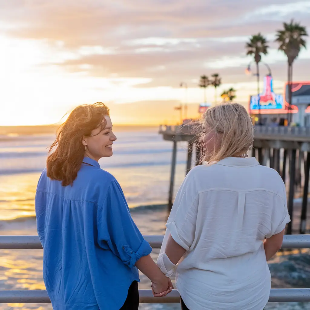 Lesbian singles in Rancho Santa Margarita, California, chat for free and meet others in private rooms designed for you.